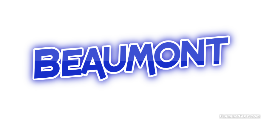 Blue Beaumont Logo - France Logo. Free Logo Design Tool from Flaming Text