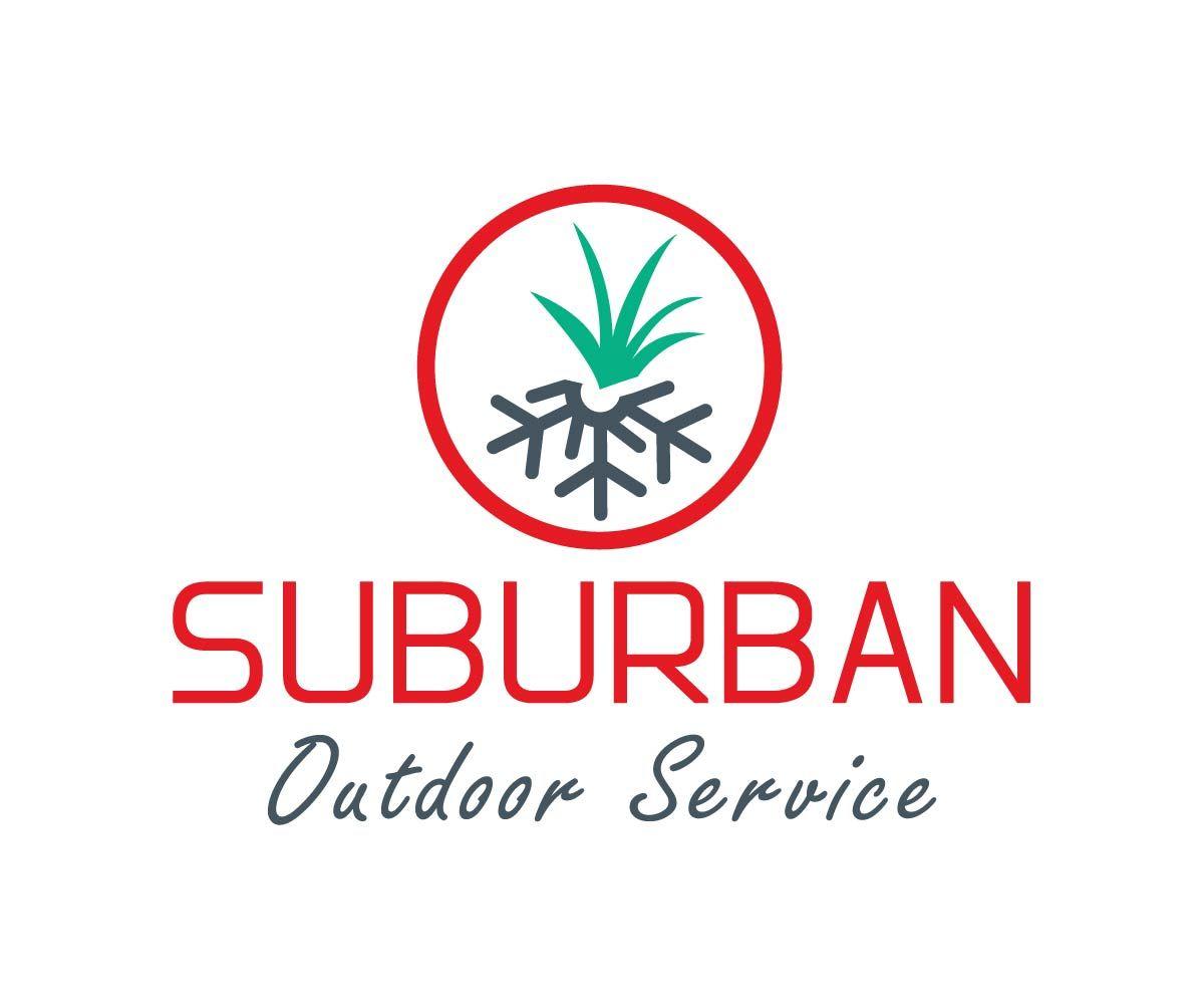 Outdoor Service Logo - Elegant, Playful, It Company Logo Design for Suburban Outdoor