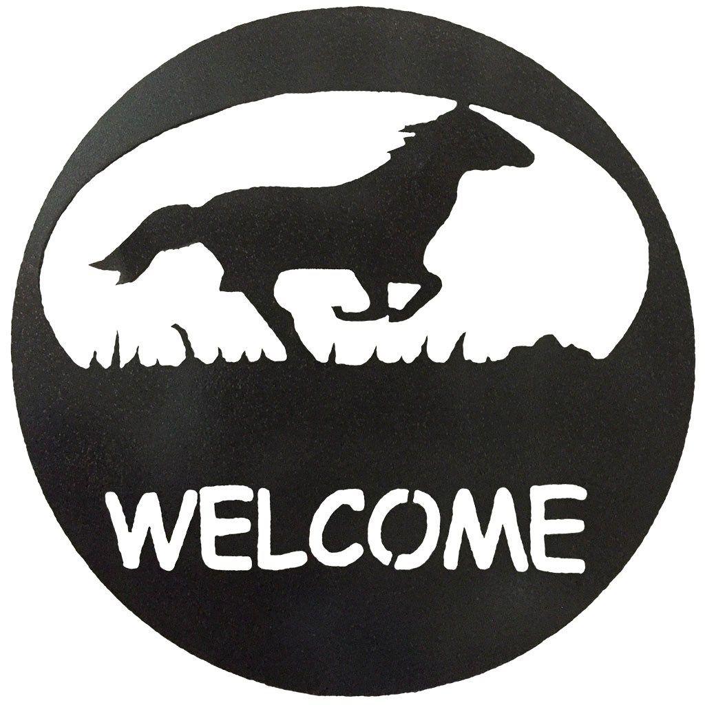 Horse Circle Logo - Horse Welcome Circle – 7055 Inc.