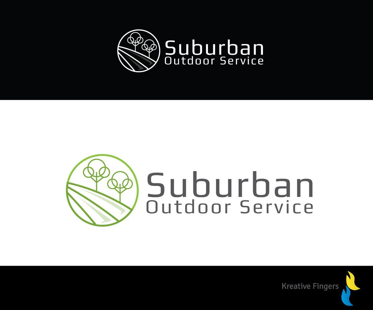 Outdoor Service Logo - Elegant, Playful, It Company Logo Design for Suburban Outdoor ...