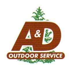 Outdoor Service Logo - A & D Outdoor Service Removal Wiersma, Cedar Springs
