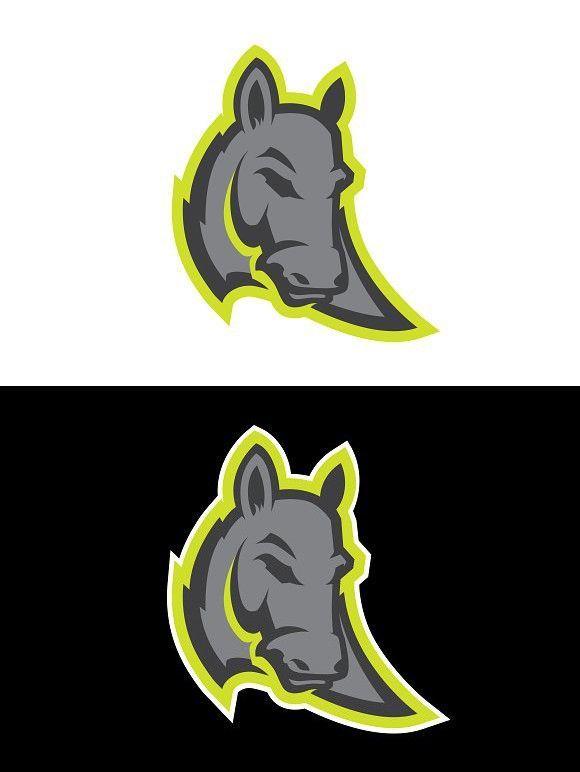Donkey Sports Logo - Donkey logotype. Horse Design. Donkey, Sports logo