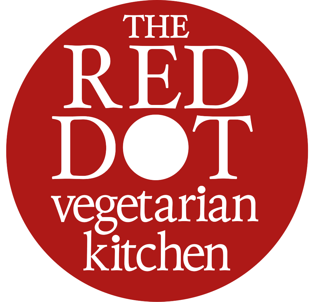 Red Vegetarian Logo - The Red Dot Vegetarian Kitchen