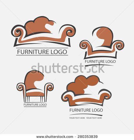 Elements Furniture Logo - Sofa furniture logo for your business. Element design vector set ...