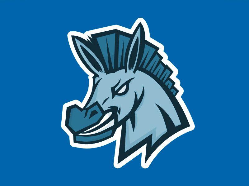 Donkey Sports Logo - Kick A$$ Logo by Nate Farro | Dribbble | Dribbble
