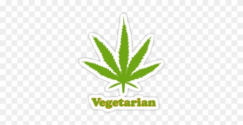 Red Vegetarian Logo - Weed Symbol Png Red Weed Leaf Png Vegetarian Pot Leaf - Side Effects ...