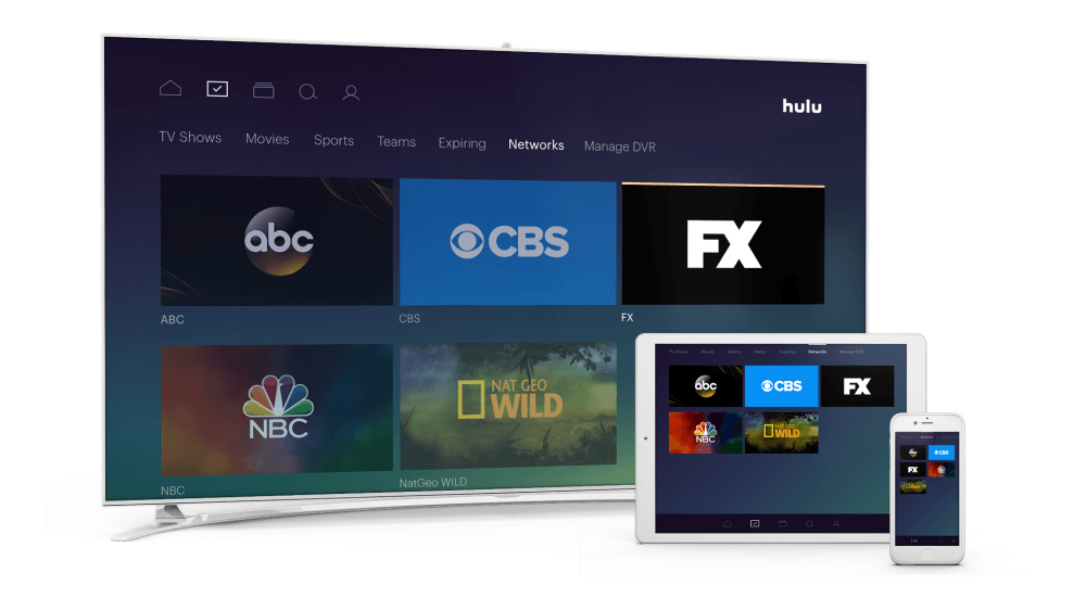 Hulu and Hulu Plus Logo - Hulu Live TV Bundle: Full Channel Lineup