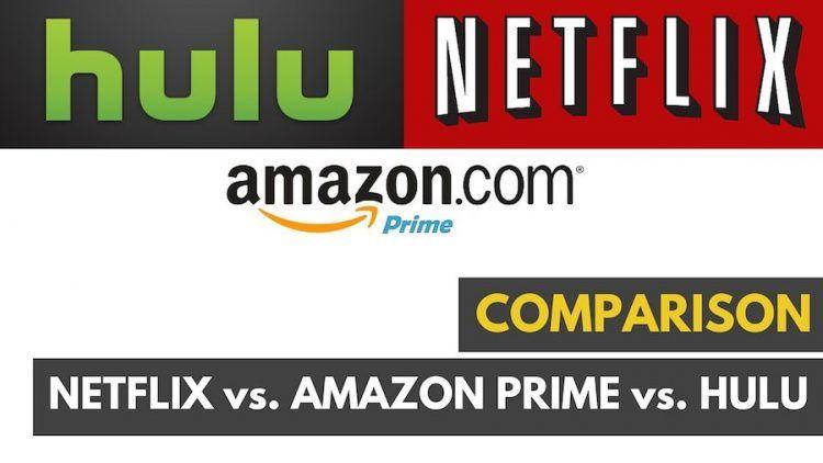Netflix Hulu Amazon Logo - Netflix vs. Amazon Prime vs. Hulu Plus | Gadget Review