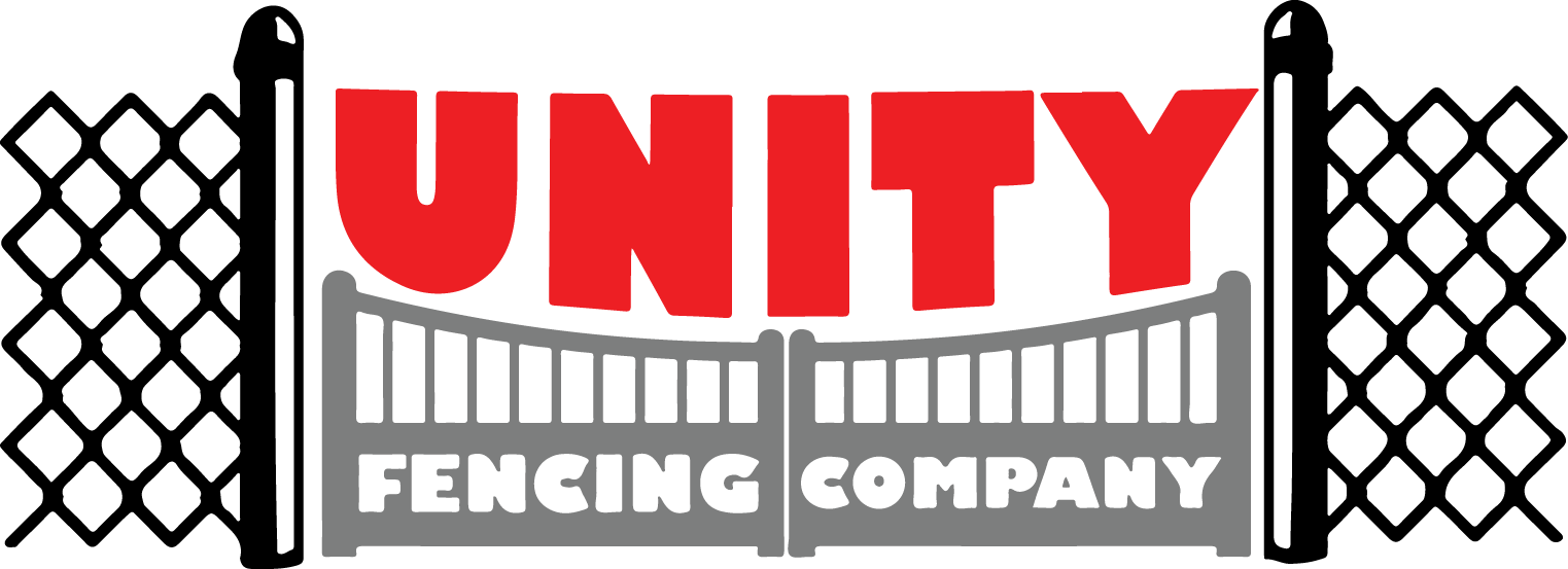 Red Fence Logo - Unity Fencing – A Minority Fencing Company