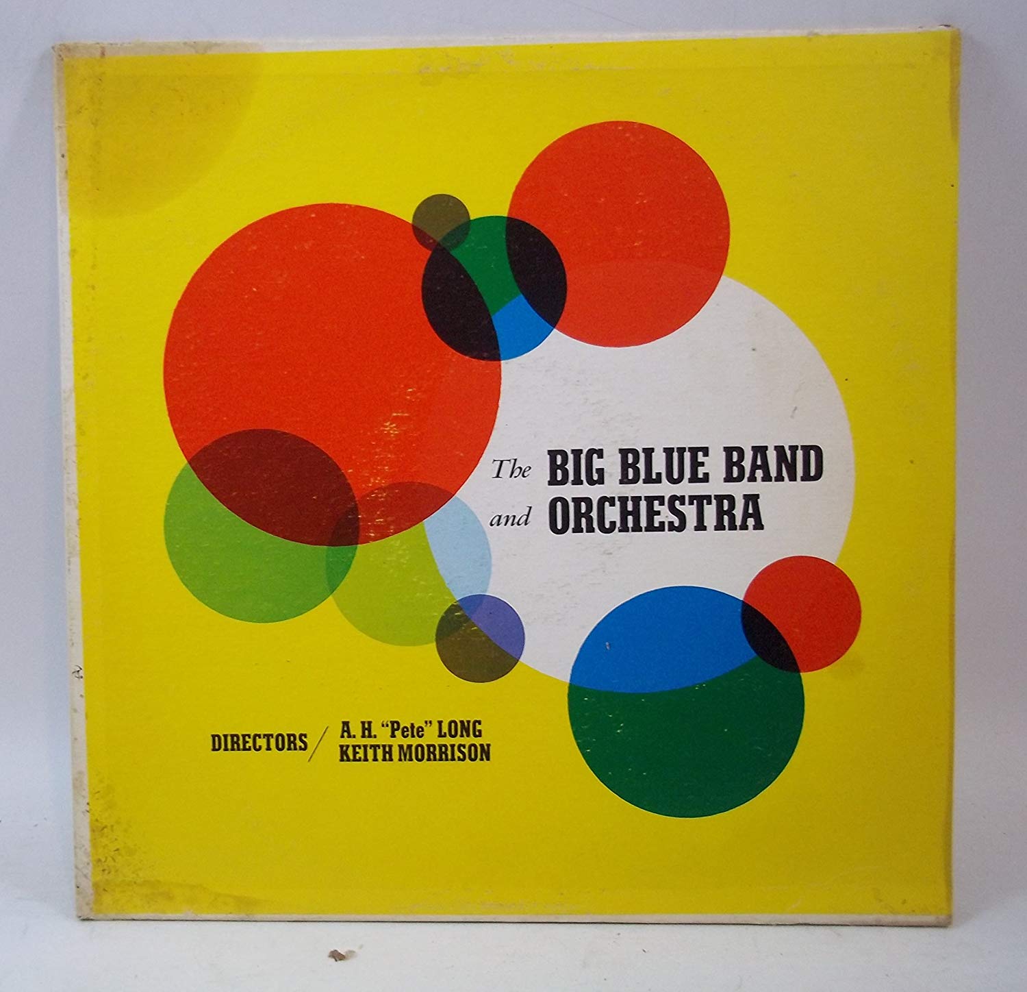 Red Circle with Blue Band Logo - AH Pete Long, Keith Morrison The Big Blue Band and Orchestra - The ...