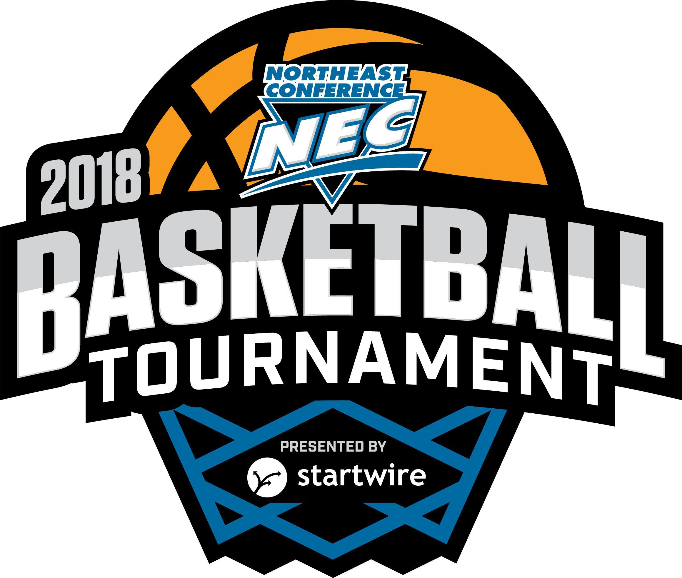 Basketball League Logo - Northeast Conference - NEC Launches All In, Ball Out Basketball ...