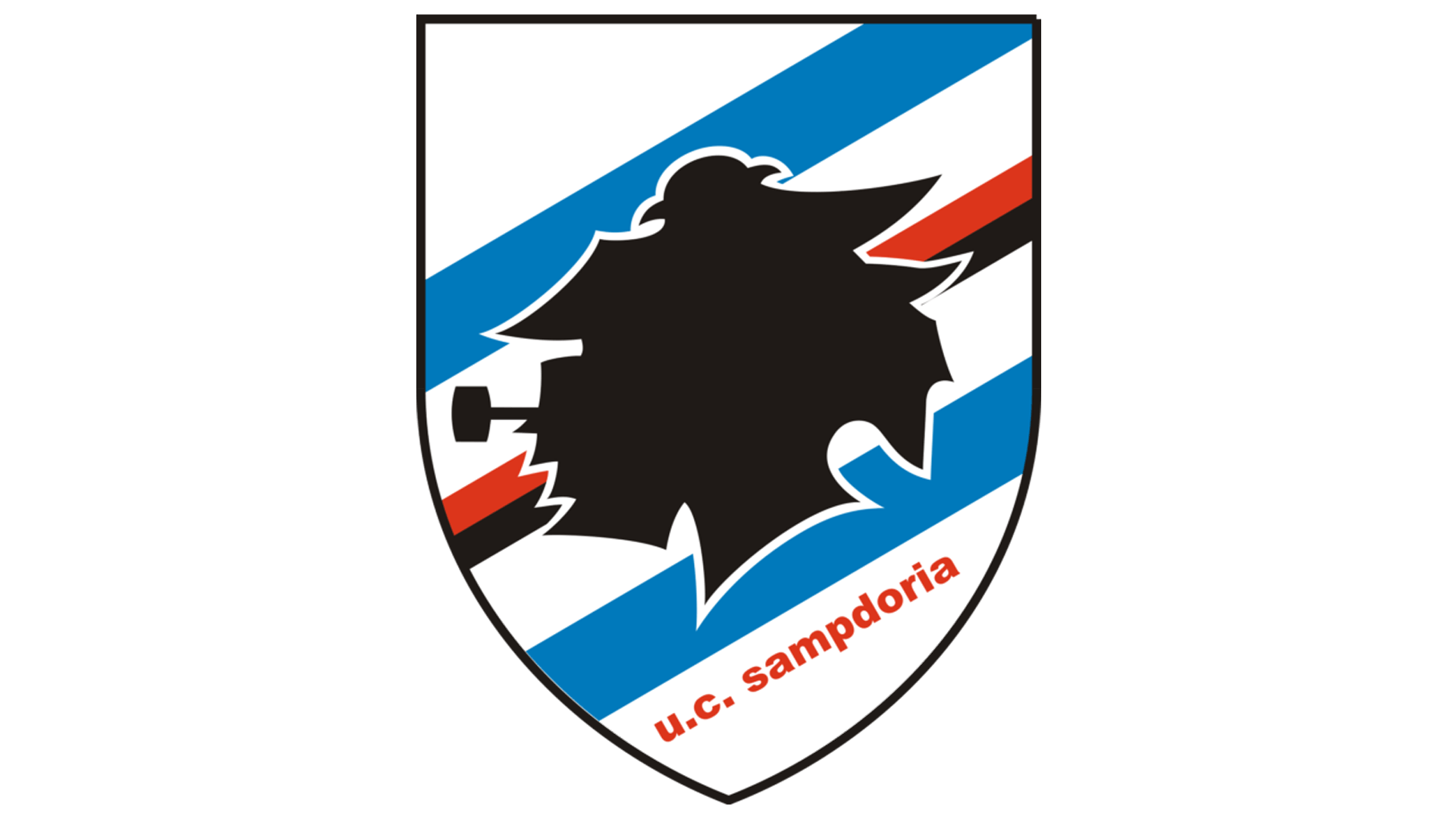 Red White Blue C Logo - Sampdoria logo, Sampdoria Symbol, Meaning, History and Evolution