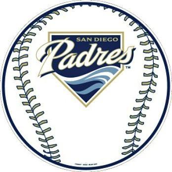 Paders Logo - MLB San Diego Padres Old Logo Metal Sign
