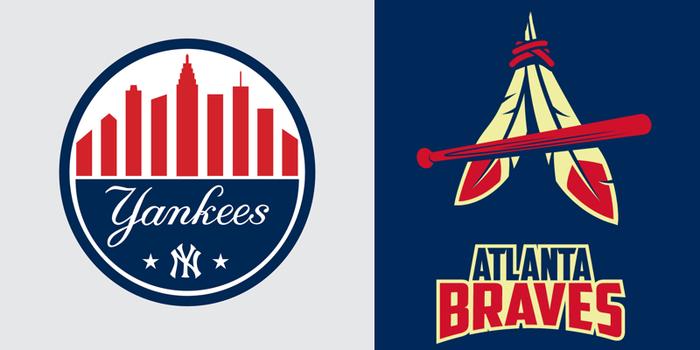 Old MLB Logo - JETLAGGIN Is Finally Updating The Old Team Logos With Some