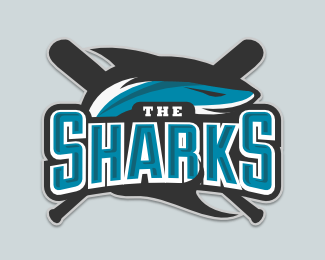 Sharks Baseball Logo - Logopond, Brand & Identity Inspiration (The Sharks Baseball)
