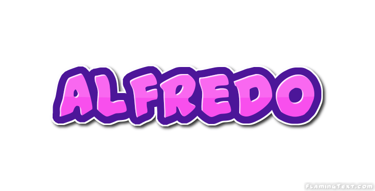 Alfredo Name Logo - Alfredo Logo. Free Name Design Tool from Flaming Text