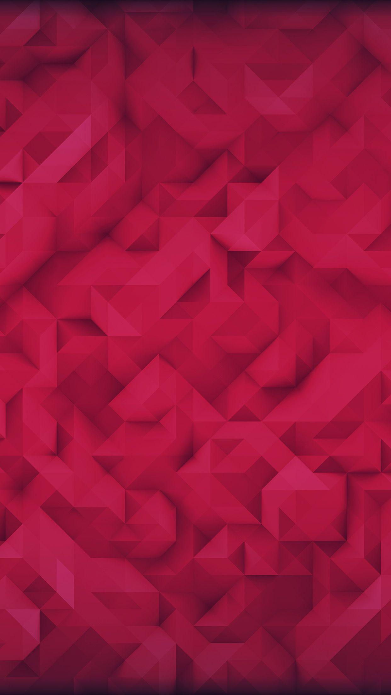6 of Red Triangles Logo - iPhone6papers.com | iPhone 6 wallpaper | vp35-polygon-art-red ...