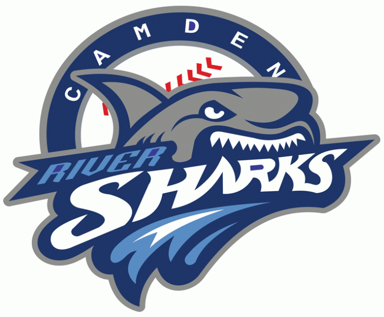 Sharks Baseball Logo - Camden Riversharks. Sport Logos. Logos, Sports logo, Cool logo