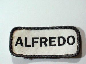 Alfredo Name Logo - Alfredo Name Patch Mechanics Garage Gas Station Vintage Automobile ...
