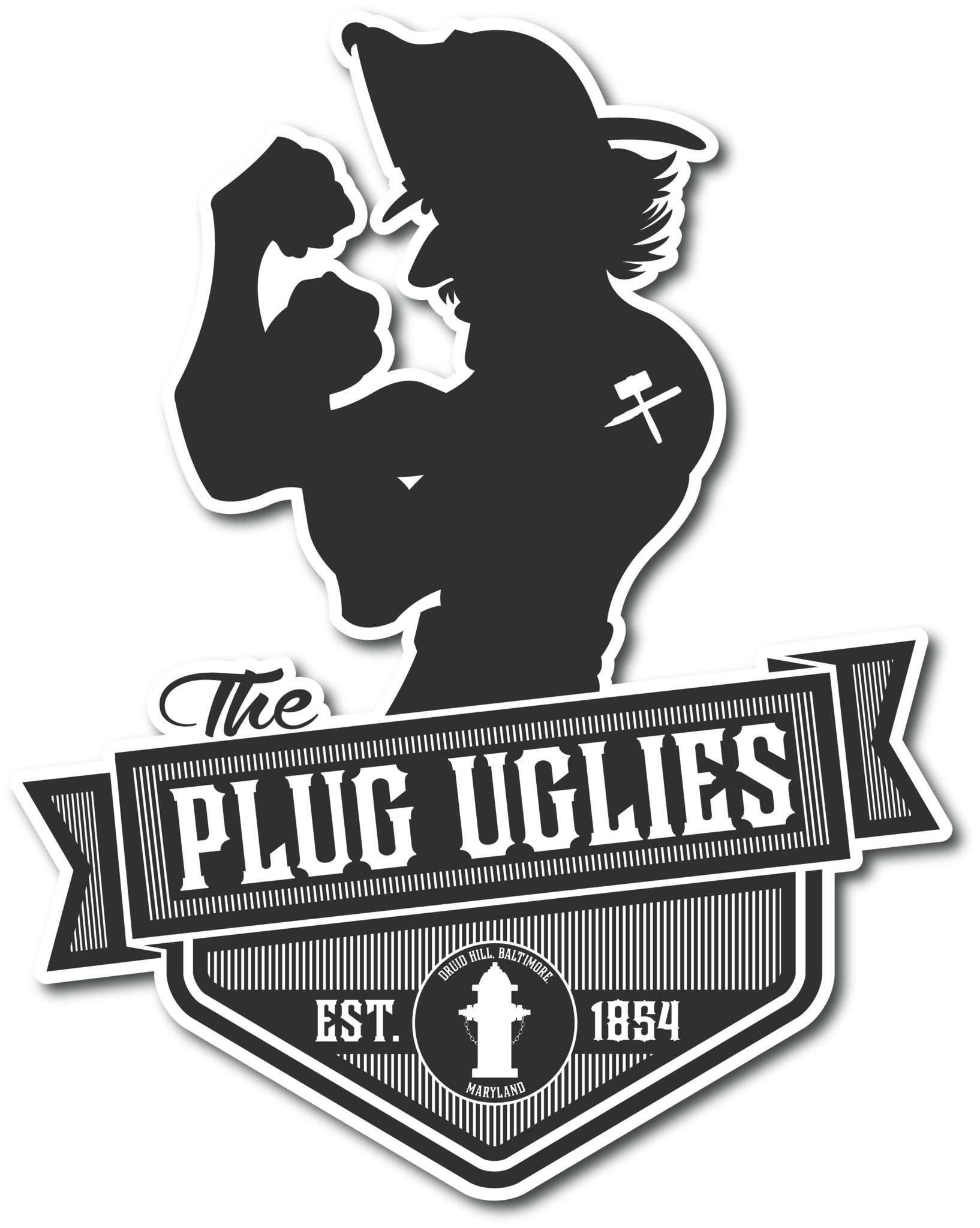 The Uglies Logo - Plug Uglies Decal. Fire fighters, equipment , and department patches