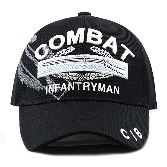 Combat Baseball Logo - THE HAT DEPOT Official Licensed Combat Infantryman Military Baseball