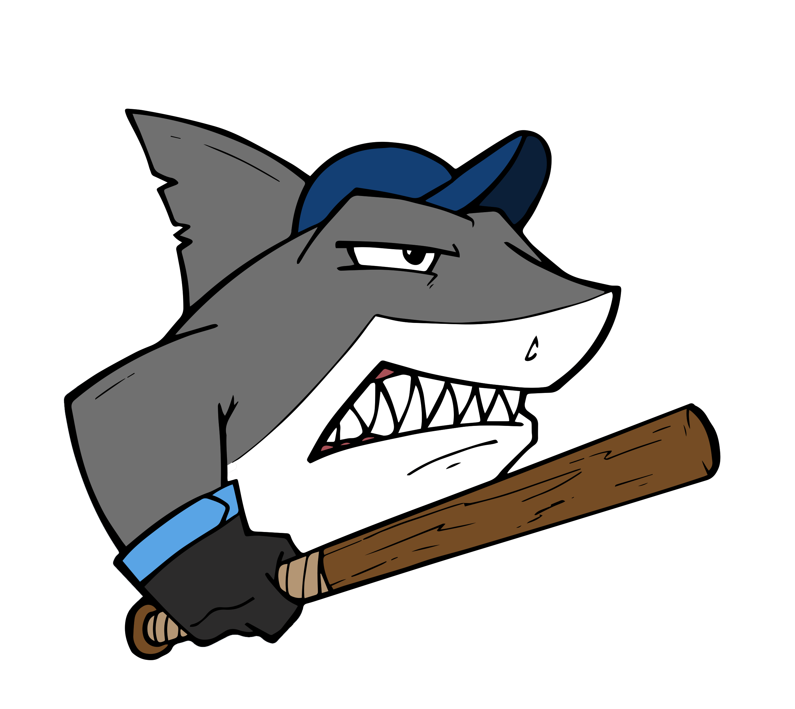 Sharks Baseball Logo - Home