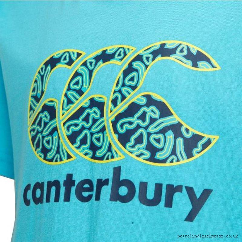 The Uglies Logo - Boys Turquoise Canterbury Uglies Logo Tshirt Concise 2018 Factory Price