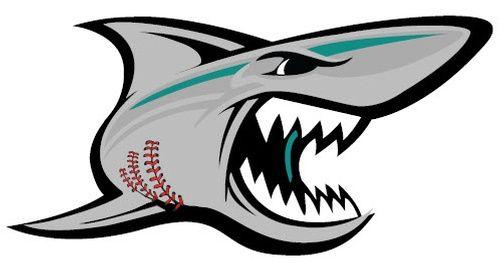 Sharks Baseball Logo - COLUMBUS SHARKS