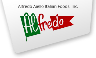 Alfredo Name Logo - The Best Italian Food Online Aiello Italian Foods