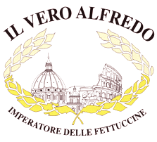 Alfredo Name Logo - Our history. Il Vero Alfredo