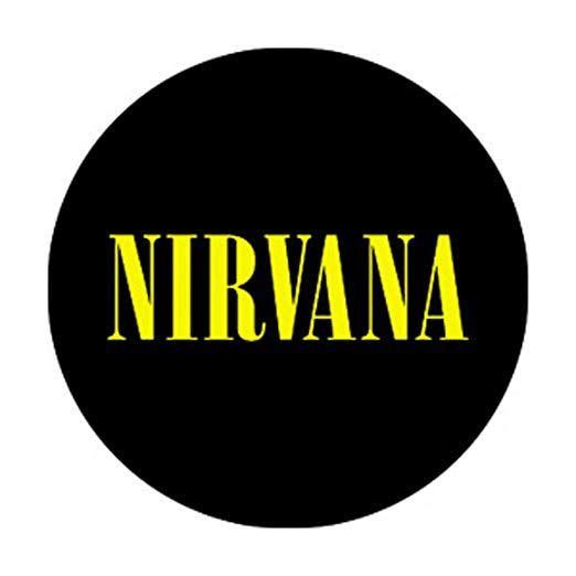 Nirvanna Logo - Amazon.com: Nirvana - Logo - Pinback Button 1