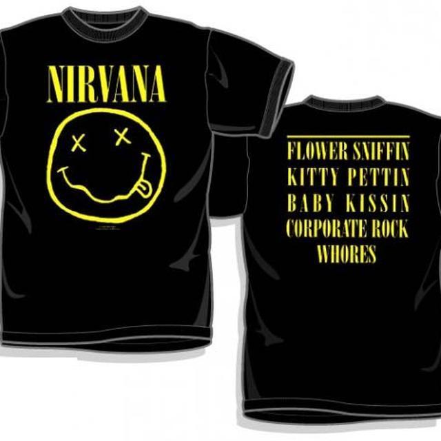 Nirvanna Logo - The Nirvana Logo – The Story Behind the Nirvana Logo | Legendary Merch