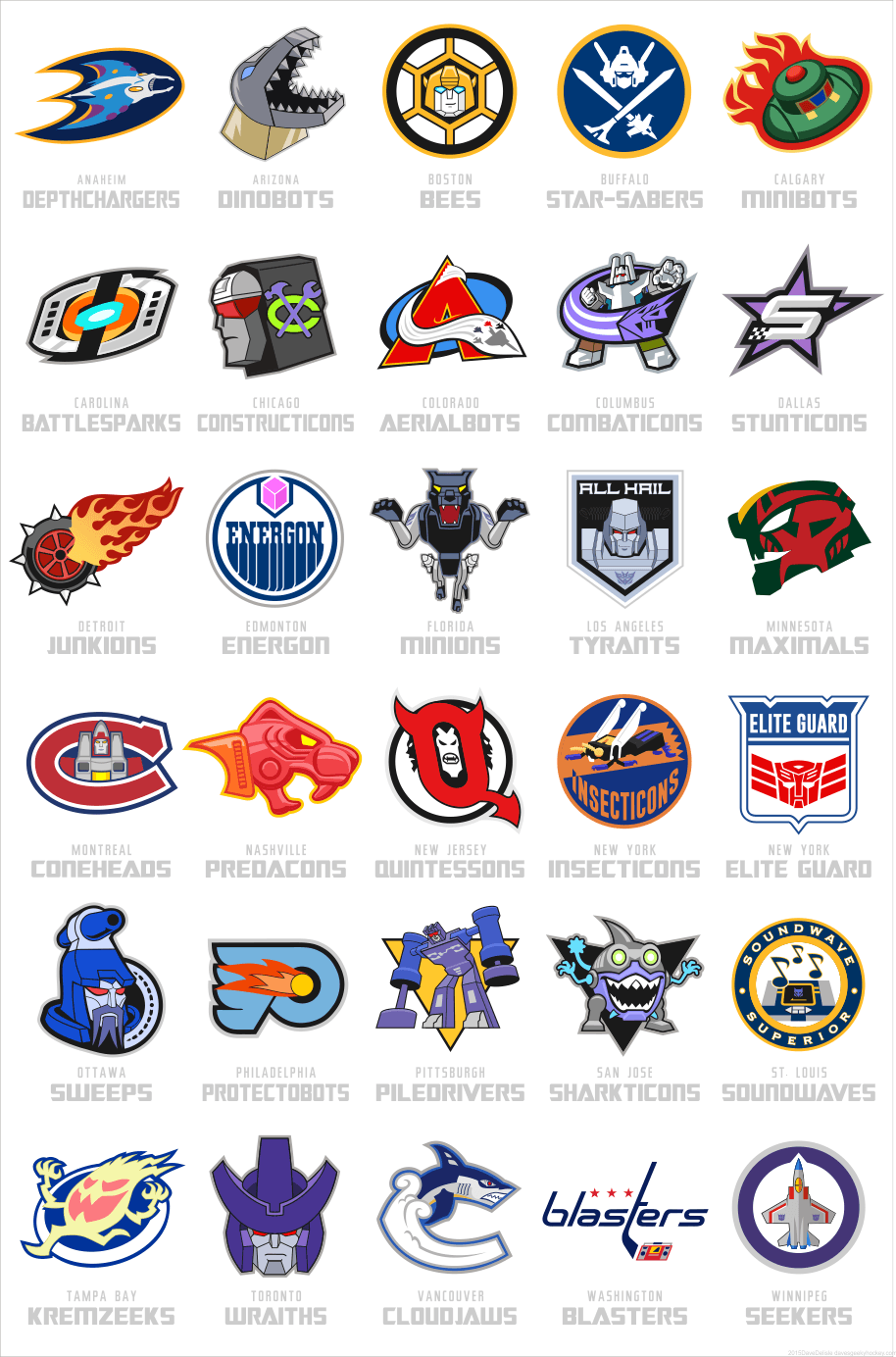 NHL Hockey Teams Logo - Top 40 NHL Logos of All-Time – TheHockeyFanatic