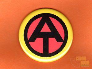 G I Joe Adventure Team Logo - One 2.25 Round GI Joe Adventure Team Logo Fridge Locker Magnet