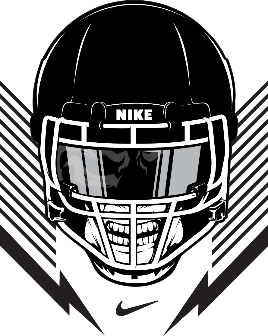 Black and White Nike Football Logo - THE OPENING — Position Sports, Inc.