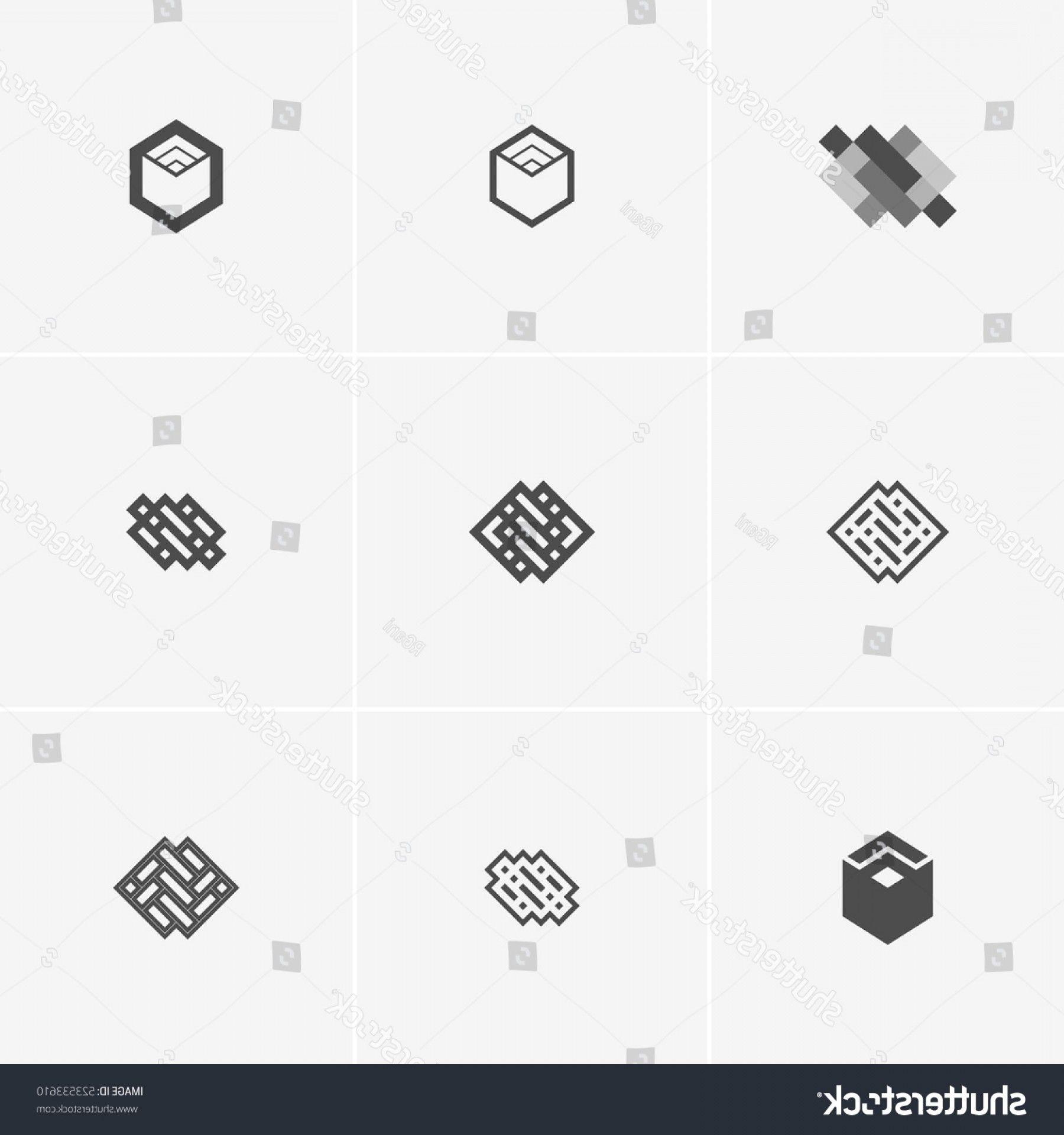 Modern Geometric Logo - Modern Geometric Abstract Vector Logo Element