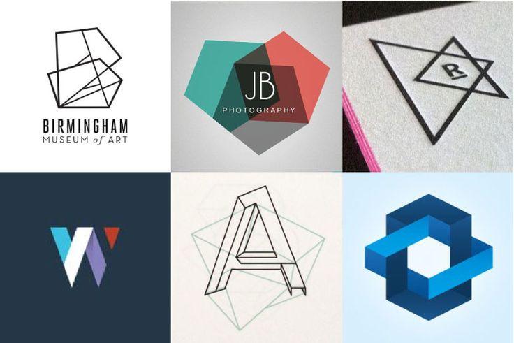 Modern Geometric Logo - Geometric Logos
