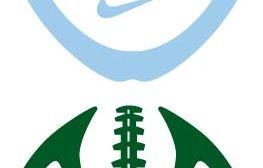 Football Outline Logo - nike football logo vector | Clipart Panda - Free Clipart Images