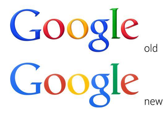 Old Google Logo - The flat Google logo redesign appears legit: It's spreading across