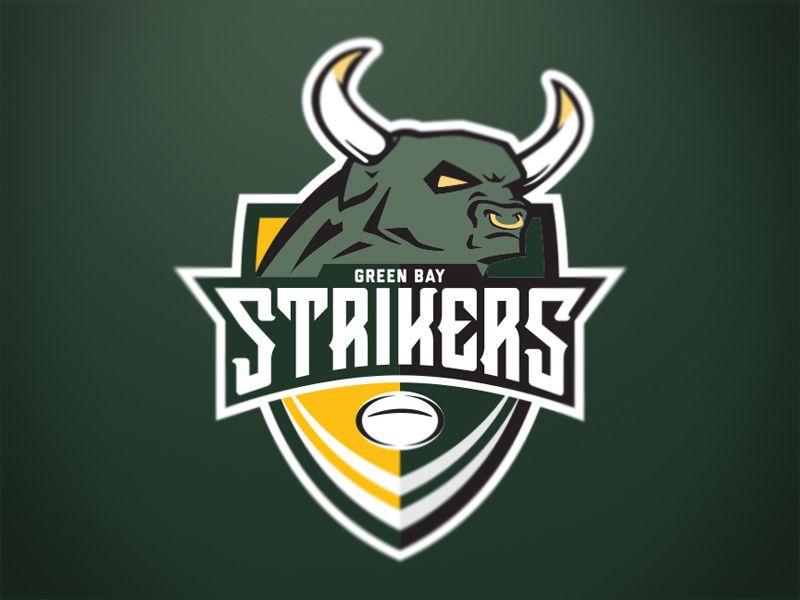 Strikers Logo - Green Bay Ball Strikers Logo by Jason Kobishop | Dribbble | Dribbble