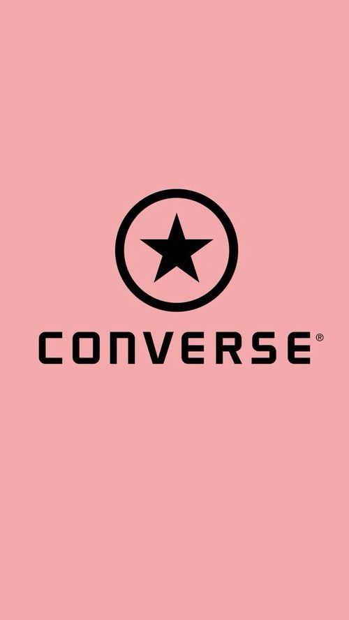 Converses Logo - converse, pink, and shoes image | Converse | Converse wallpaper ...