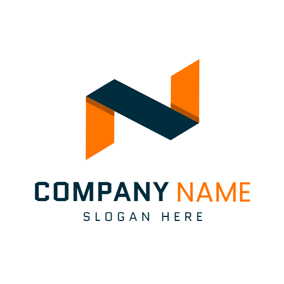 Orange N Logo - Free N Logo Designs. DesignEvo Logo Maker