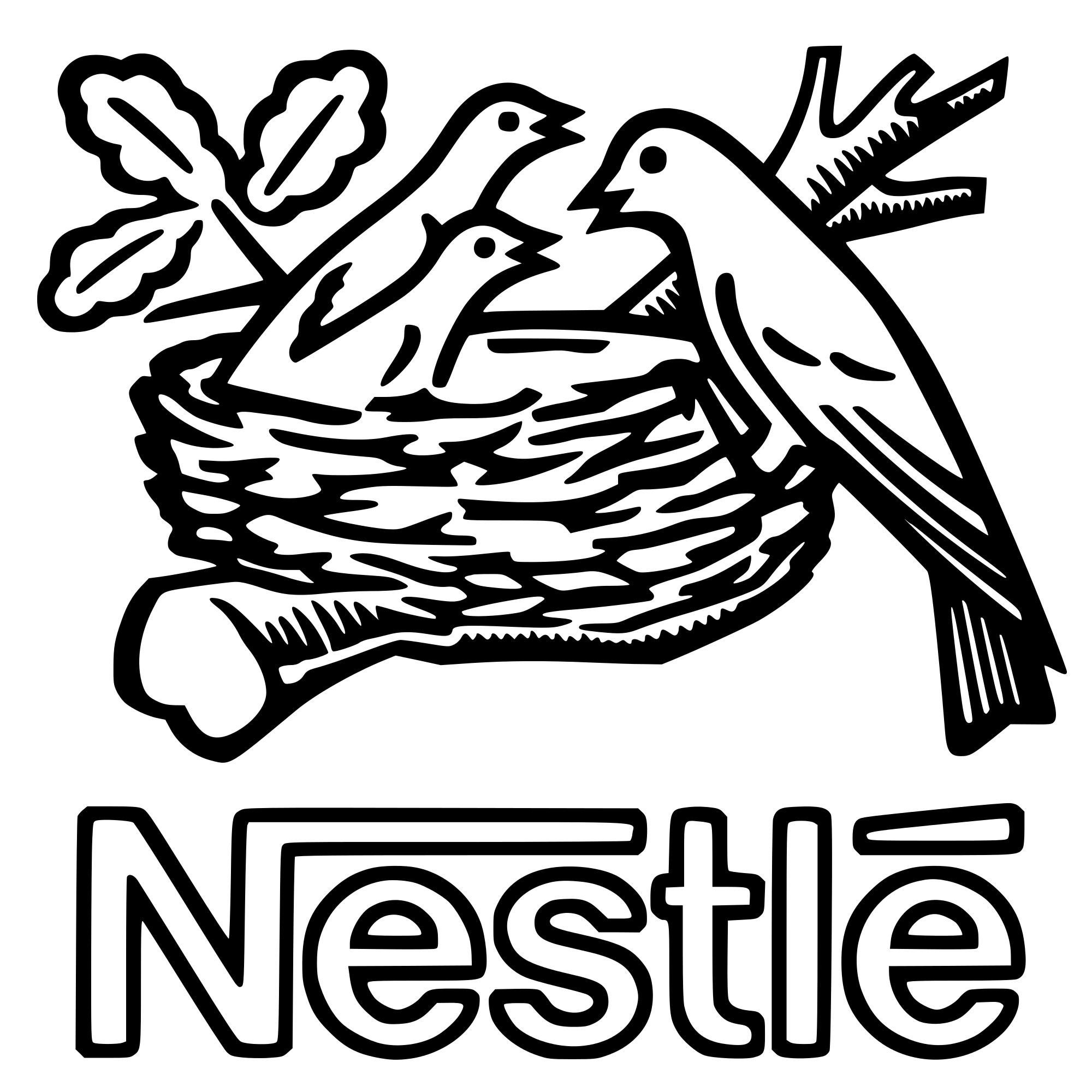 Nestlé Logo - File:Old Nestlé logo.svg - Wikimedia Commons