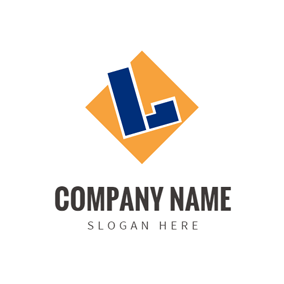 Yellow and Blue L Logo - Free L Logo Designs | DesignEvo Logo Maker