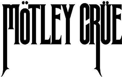 Motley Crue Logo - MOTLEY CRUE ROCK BAND LOGO STICKERS ROCK BAND SYMBOL 6