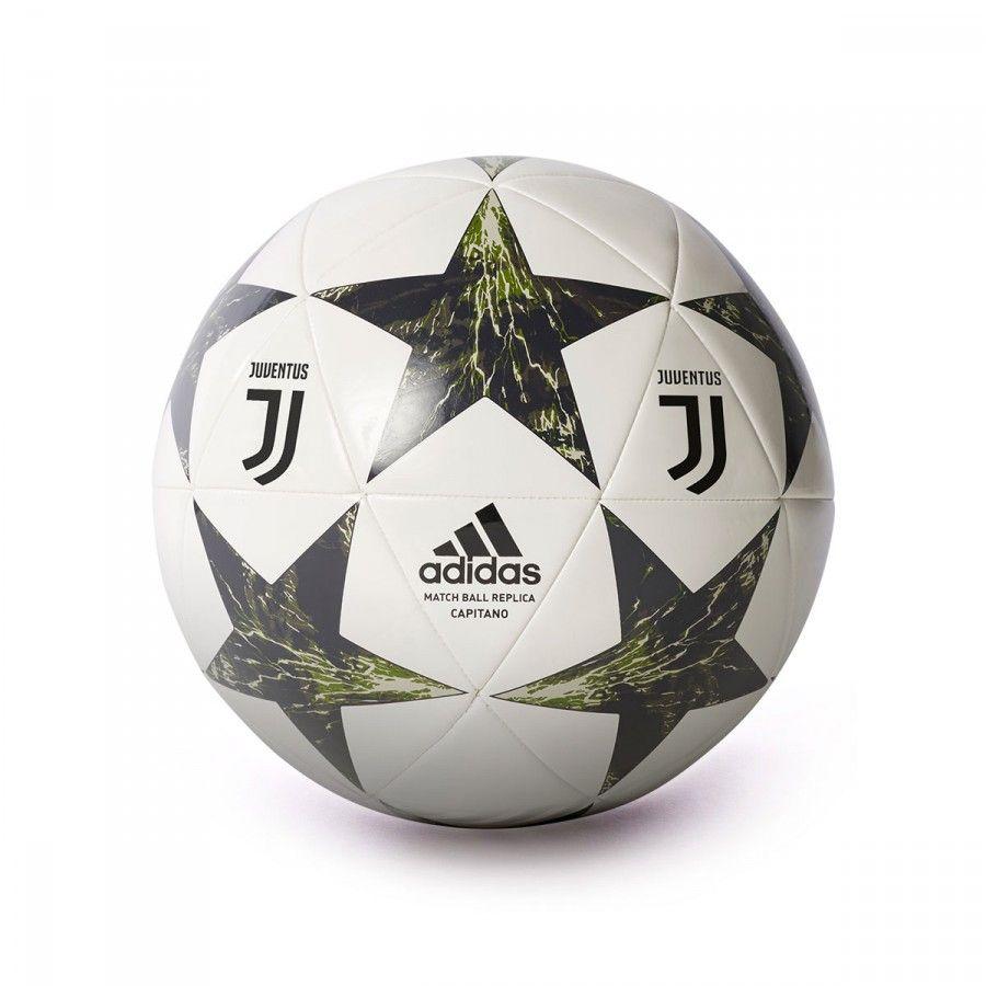 Gray and Green Ball Logo - Ball Adidas Juventus Finale 17 CPT 2017 2018 White Night Grey Craft
