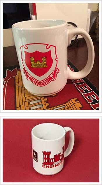 Engineer Castle Logo - sapper gifts, flags, mugs