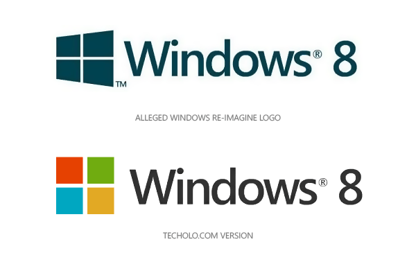 Windows 8 Official Logo - New Windows 8 Reimagined Logo: Bland Metro. Techolo