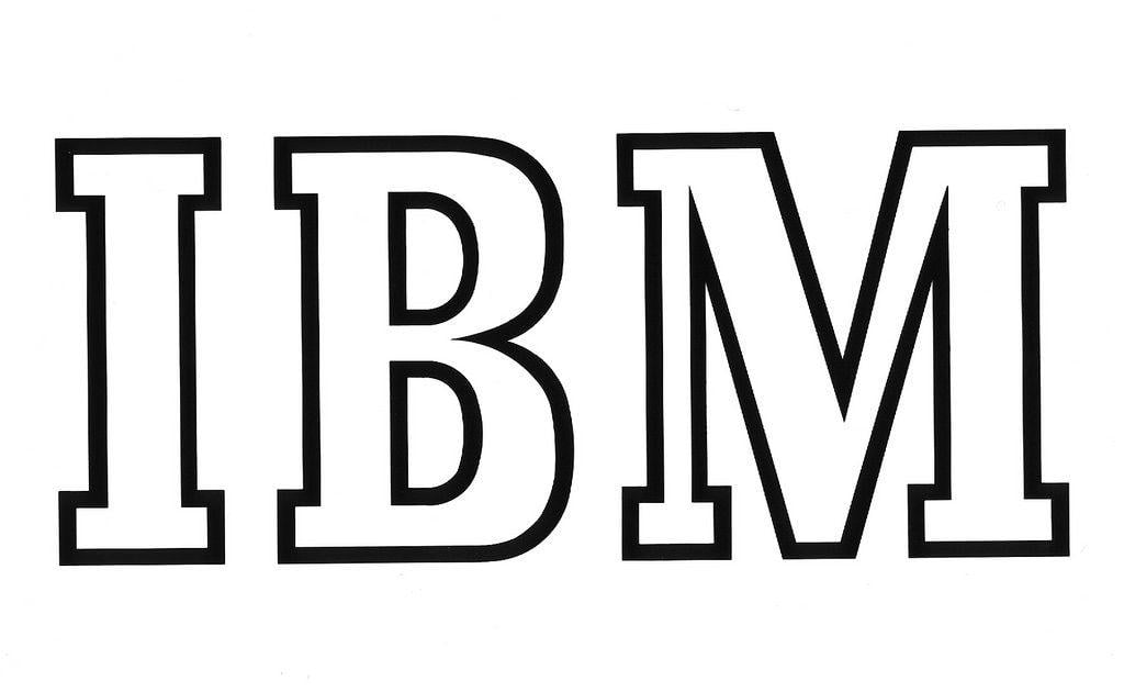 1956 IBM Logo - Logo de IBM en 1956. Logo de IBM en 1956. IBM España