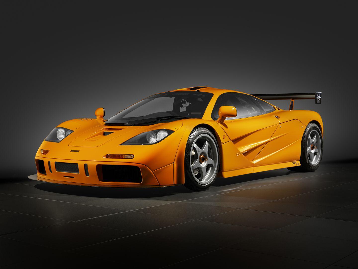 Orange McLaren F1 Logo - ROAD RACER - THE F1 LM